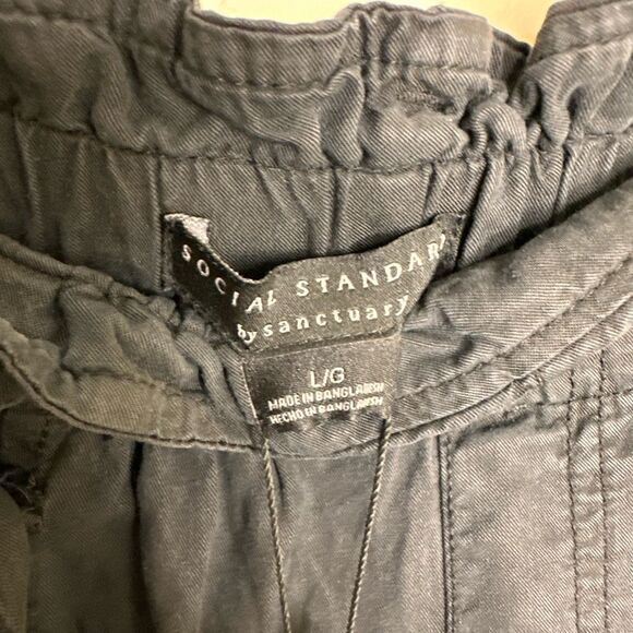 Social Standard by Sanctuary Melody Pants Slate Black Women’s Large NEW$110 - Picture 10 of 11